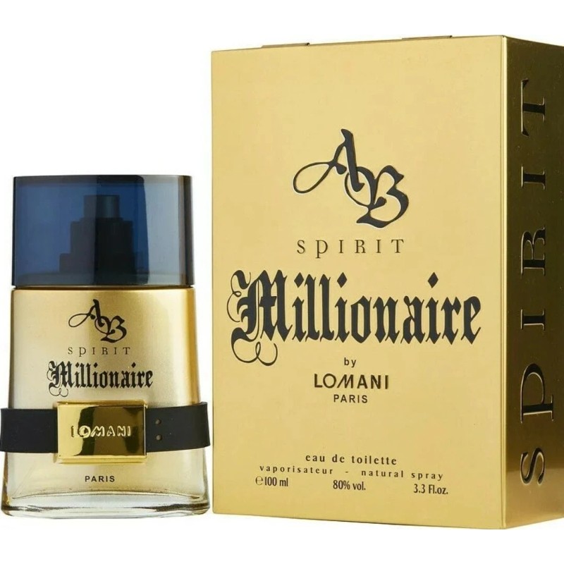 AB Spirit Millionaire by Lomani for Men 3.3 / 3.4