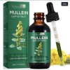 Mullein Drops Lung Cleanse Support – Natural Mullein Leaf Extract