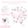 Baby Girl Sun Hat with UPF 50+ Outdoor Adjustable Beach