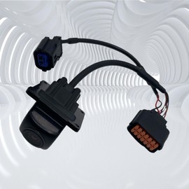 Rear View Backup Camera Compatible with Hyundai Sonata 1.6L l4 2.0L l4 2.4L l4 2015 2016 2017 Replacement#95766-E6201 95760-C1100