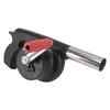 Hand Crank BBQ Blower Lightweight Portable ABS Barbecue Fan for