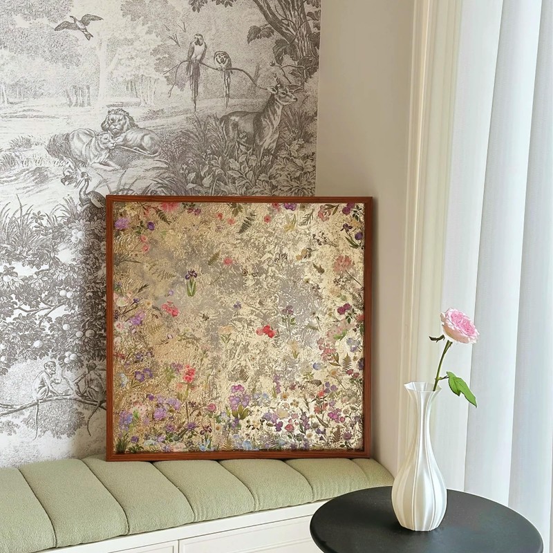 VGSEBA Gold Leaf Sheets,10 Pieces 8cmx8cm Imitation Gold Foil Sheets