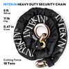 INTEKIN Maximum Security Chain 5 ft x 1/2" Thick Bicycle