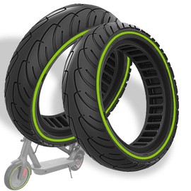 GLDYTIMES 8.5 x 2.0 Inches Electric Scooter Gotrax Tire 50/75-6.1 Solid Tire Fit for Gotrax Gxl V2/XR Apex Xl~Hiboy S2 Max Pro~Hover 1~AOVOPRO ES80~Xiaomi, 8 1/2" Tyre Anti-explosion Replacement Wheel
