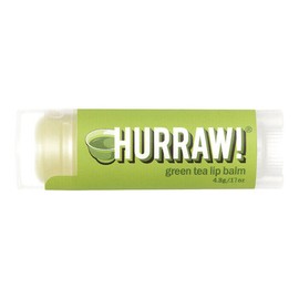 Hurraw Organic Lip Balm - Green Tea, 4.8g