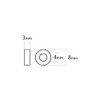 MR84ZZ Steel Ball Bearings 4mm x 8mm x 3mm (Pack