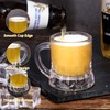 ZZYFGH Mini tazas de cerveza de plástico, mini vasos de