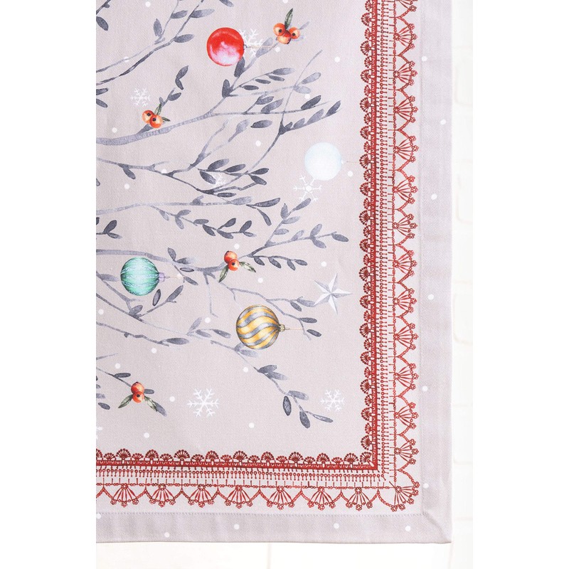 Maison d'Hermine Thanksgiving / Christmas Table Runner, 100% Cotton, 50