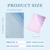 MIUPOO Poly Project Organizer,Documents Project Pockets,Office PocketFile,Clear Plastic File Folder