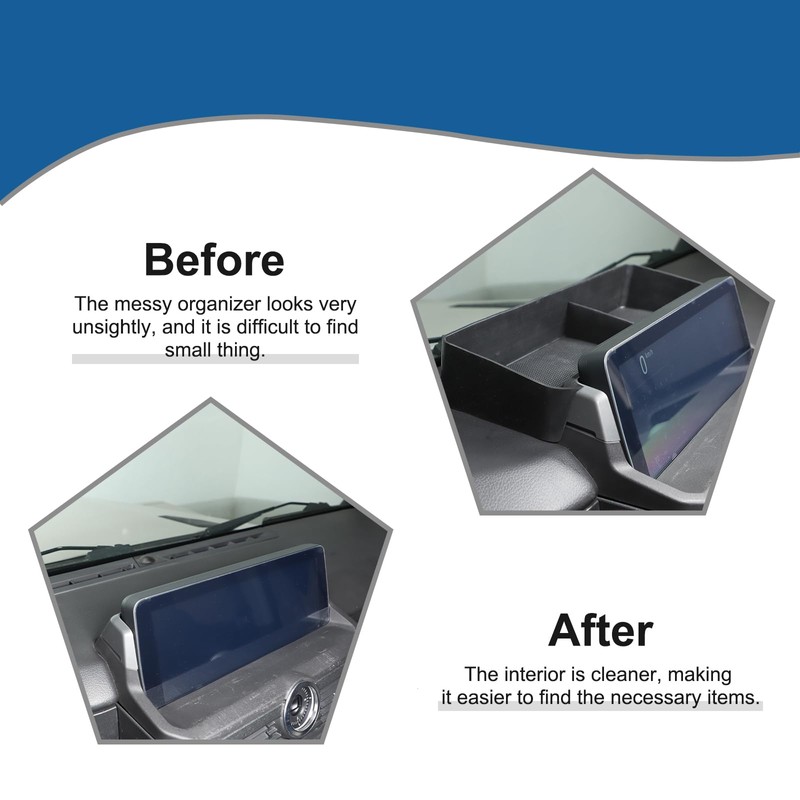 Car Center Console Storage Tray Compatible with Ineos Grenadier 2020-2024