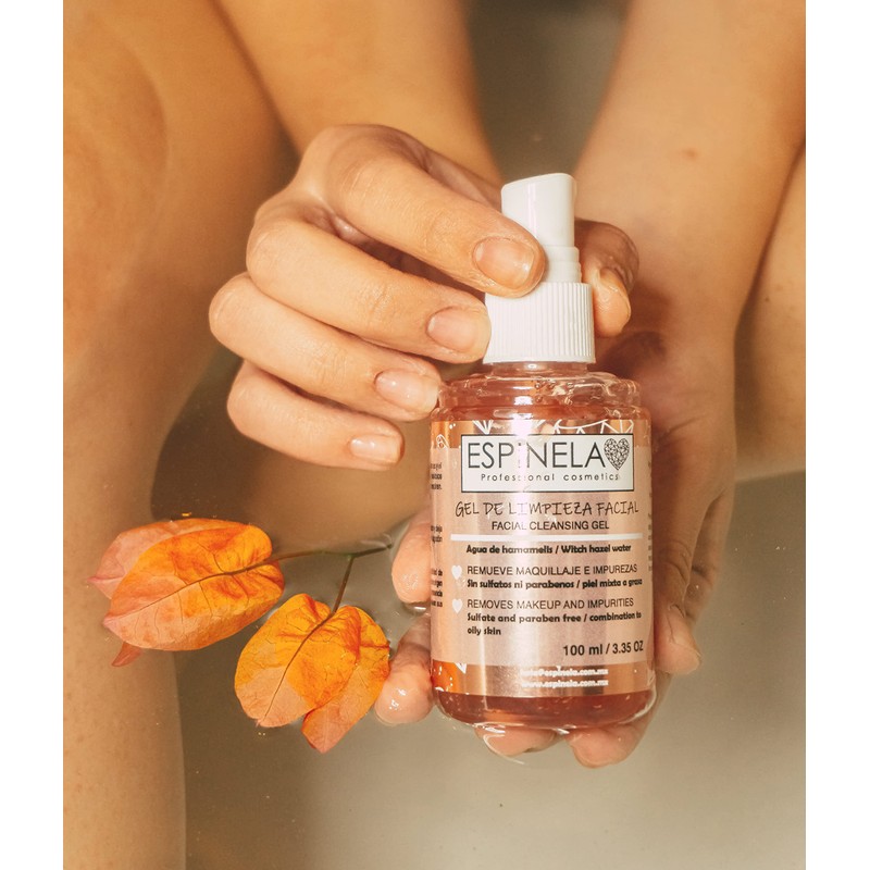 Gel de Limpieza Facial Desmaquillante- Espinela