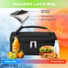 Neverwhy Small Lunch Box Insulated Lunch Bag for Women Men,
