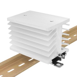 Heat Sink 80 Amp Din Rail for Solid State SSR Relay 20 25a 40 50 60A Both Din Rail