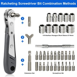 MH MYLUNE HOME Tool Advent Calendar for Adult Men-24 Days Christmas Countdown Gift Set with Premium Sockets,Hex Keys&DIY Accessories-2025 Xmas Unique Holiday Gift for Mechanics,Automotive Enthusiasts