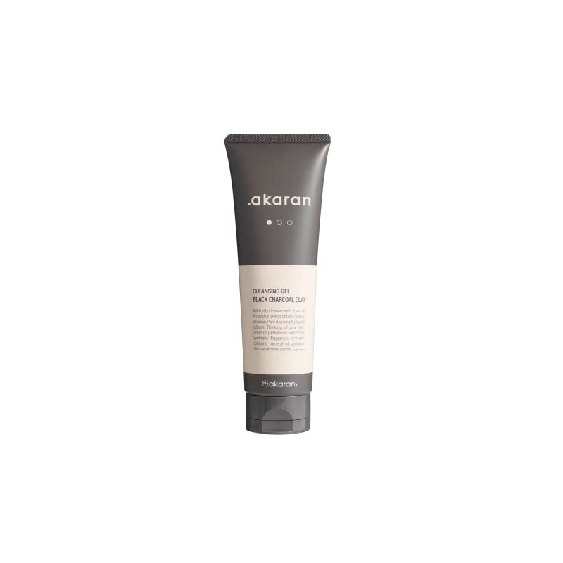 black gel cleansing