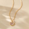 SEPTBIEN Pearl & Mother of Pearl Necklace 18K Gold Plated