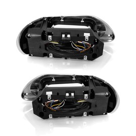 P SEPEY Headlight Housing Bases for International 9200, 9200i SBA, 5900, 5900i, 5900i SBA, 9400, 9400i Trucks, with Headlamp Front High and Low Beam Turn Signal, without LED Corner Lamp, a pair