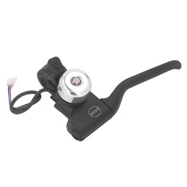 FOSA Electric Scooter Left Brake Lever, Nylon and Metal Replacement with Bell, Easy Installation, Left Brake Lever for Electric Scooter