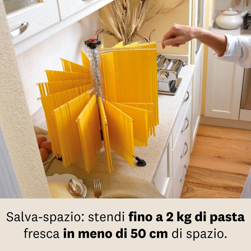 MARCATO Pasta Drying Rack, Clear