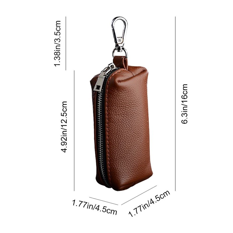 YUEXINYAN Leather Key Pouch Premium Key Holder Universal Car Key