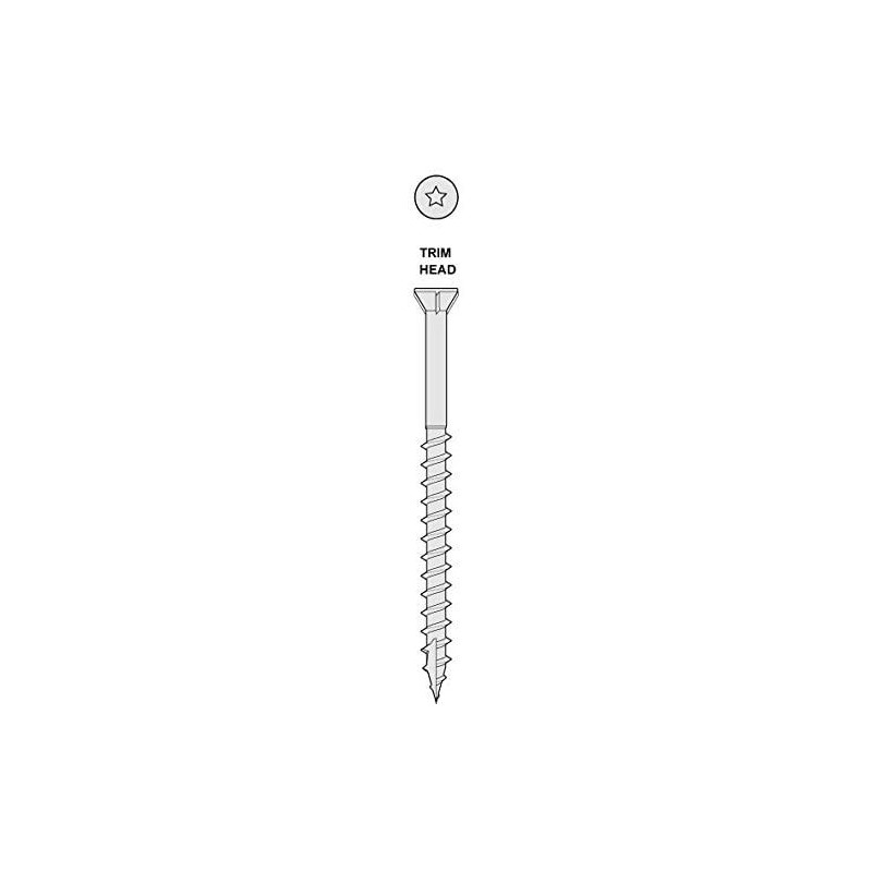 Headcote 7 x 1-5/8" - 34 Brown - Stainless Steel
