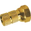Schwaiger F GOFST6502537 (Diameter 6.5 MM Pack of 2 gold