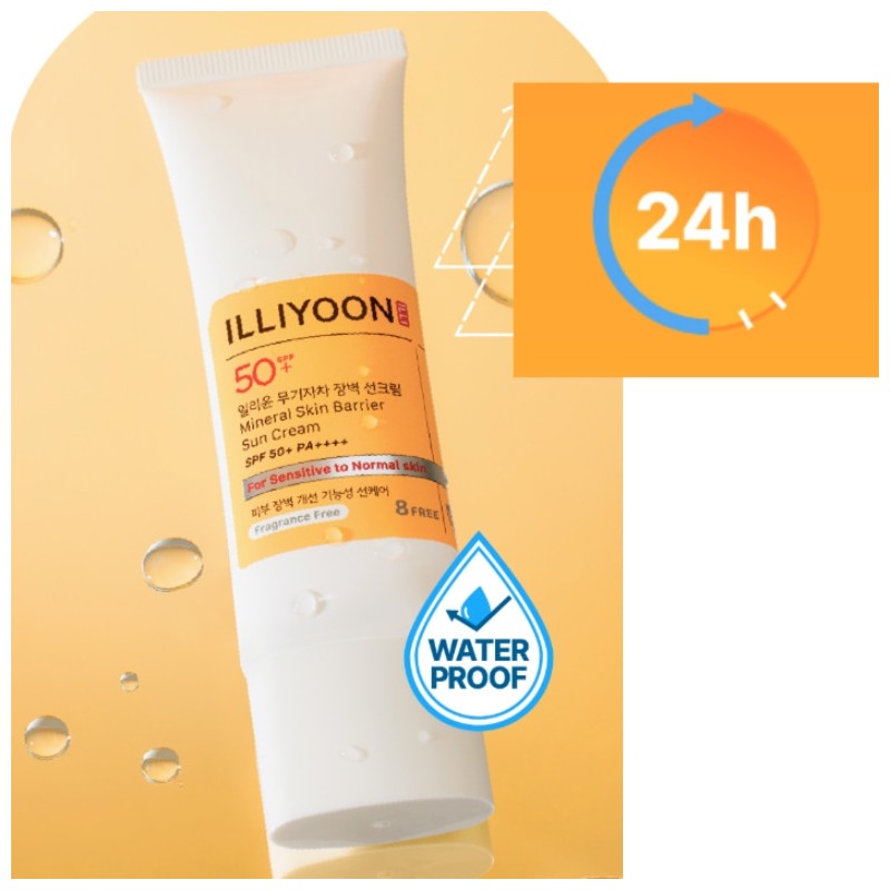 ILLIYOON Mineral Skin Barrier Sun Cream SPF50+ PA++++ 50ml