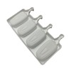 Ice Cream Mold Reusable Smooth Surface Soft Silicone Safe Easy