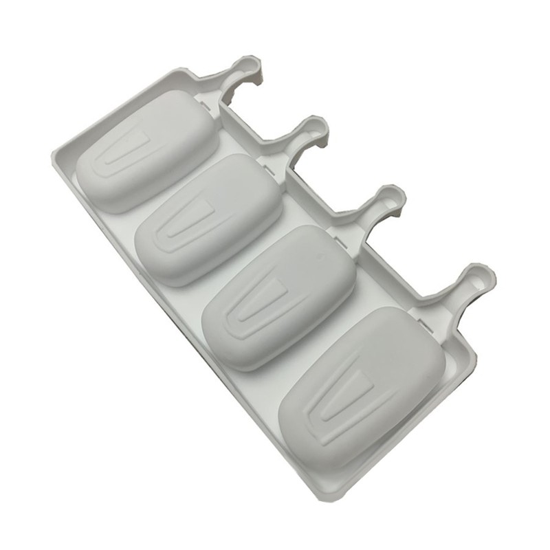 Ice Cream Mold Reusable Smooth Surface Soft Silicone Safe Easy