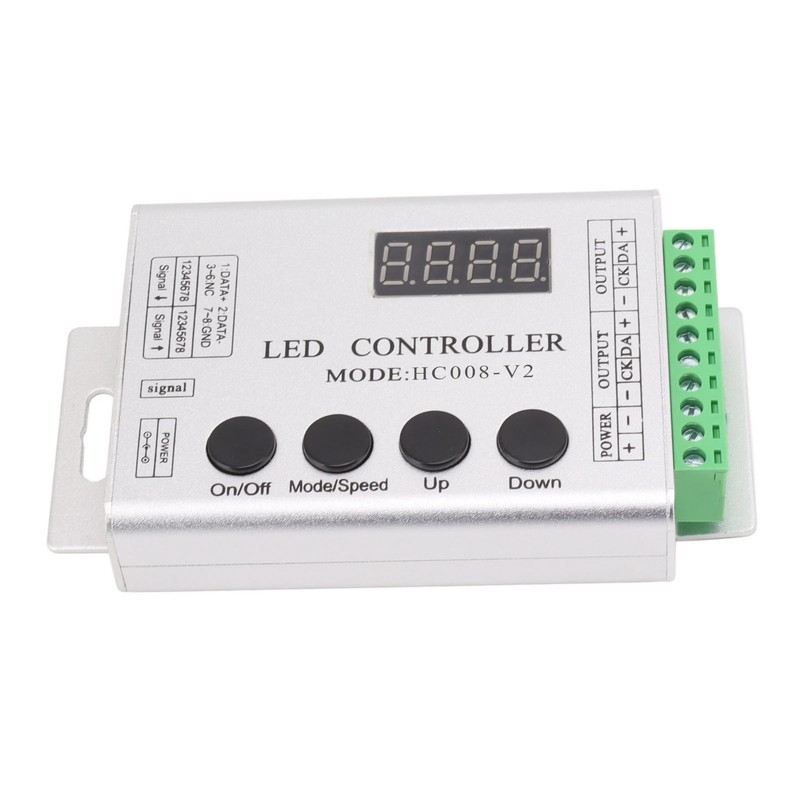 LED RGB Controller SPI Signal Light Strip Controller for 6803