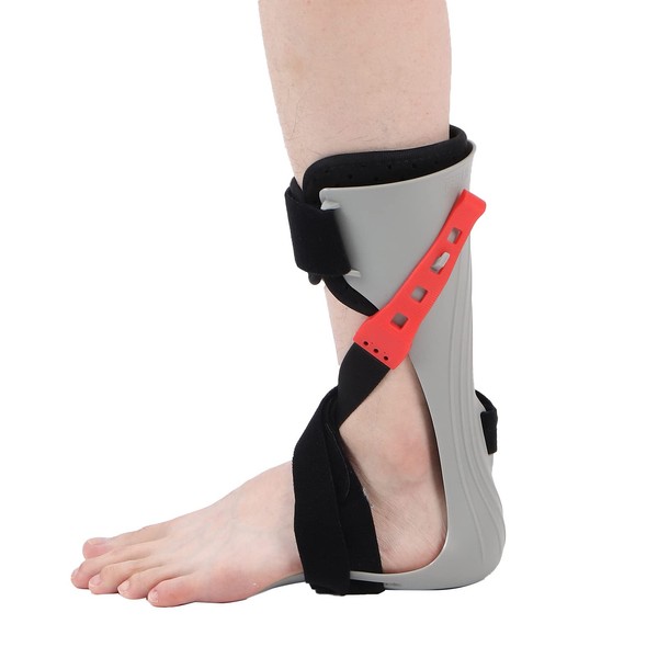 Ankle Support Drop Foot Brace Unisex Foot Orthosis Support Ankle Orthosis Stable Firm Strap Design Ankle Support Stable Fixed Strap Design (XL Right Foot)