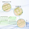 ZHEJIA Ruler Template (Set of 4) Design Ruler, Circular Ruler,