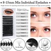 404 Pcs Professional Lash Extension Supplies Kit with Lash Clusters,Lash