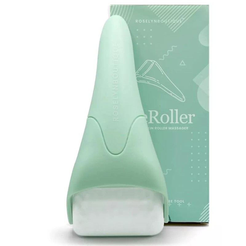 RoselynBoutique Cryotherapy Ice Roller for Face Wrinkles, Pufiness,Fine Lines, Massager