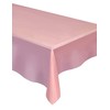 Unique Party Plastic Rectangular Short Fold Table Cover - 54”