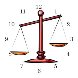 CafePress Lawyer Attorney 10" Wall Clock for Livingroom, Kitchen, or Office