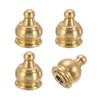 PATIKIL 14.5 x 19mm Lamp Finials Caps Knob, 4 Set