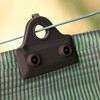 Tenax 5cm Black Clips Box of 12 Clips Clips for