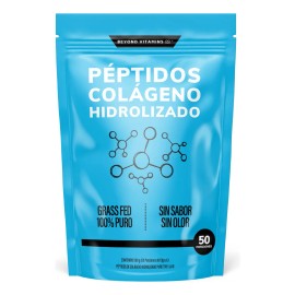 Péptidos Colágeno Hidrolizado Puro Tipo Iii 500 Días Disolución Rápida Polvo Sabor 100 Pastoreo Libre Colageno Beyond Vitamins
