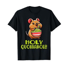 Holy Quokkamole Funny Quokka Eating Avocados Kawaii Kids T-Shirt