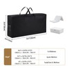 Folding Mattress Storage Bag, Carry Case for Trifold Memory Foam