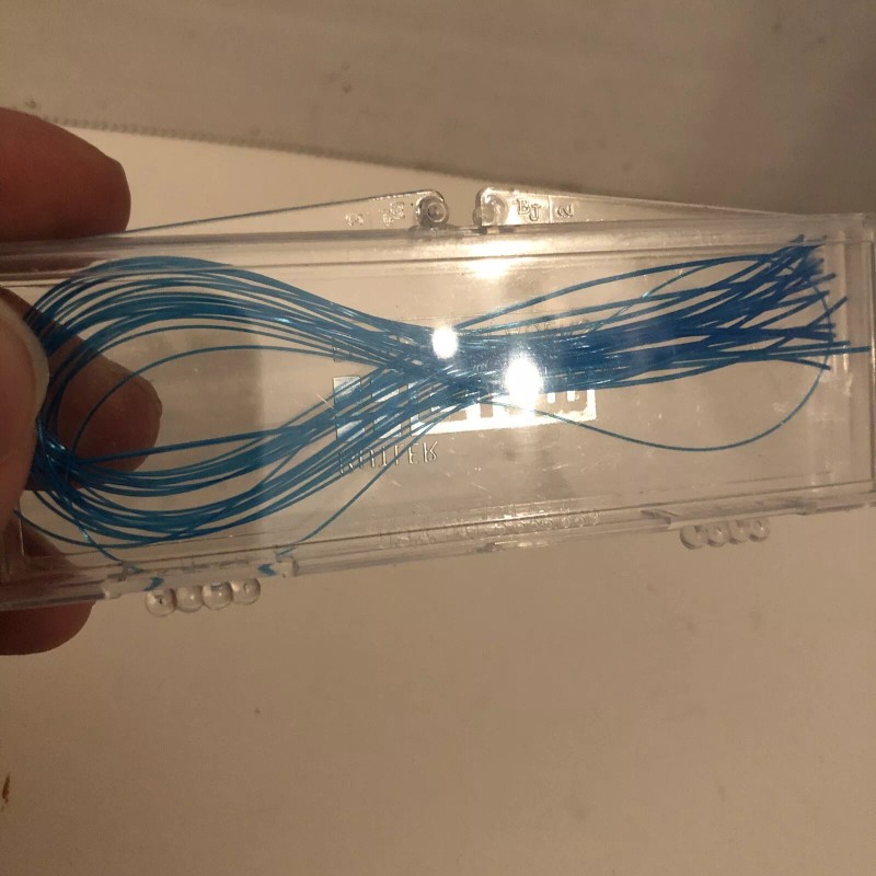 GUM Butler Gum Floss Threaders Plastic Case Brand New