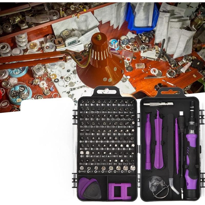 Precision Screwdriver Set for PC. 1 Set 115 in 1
