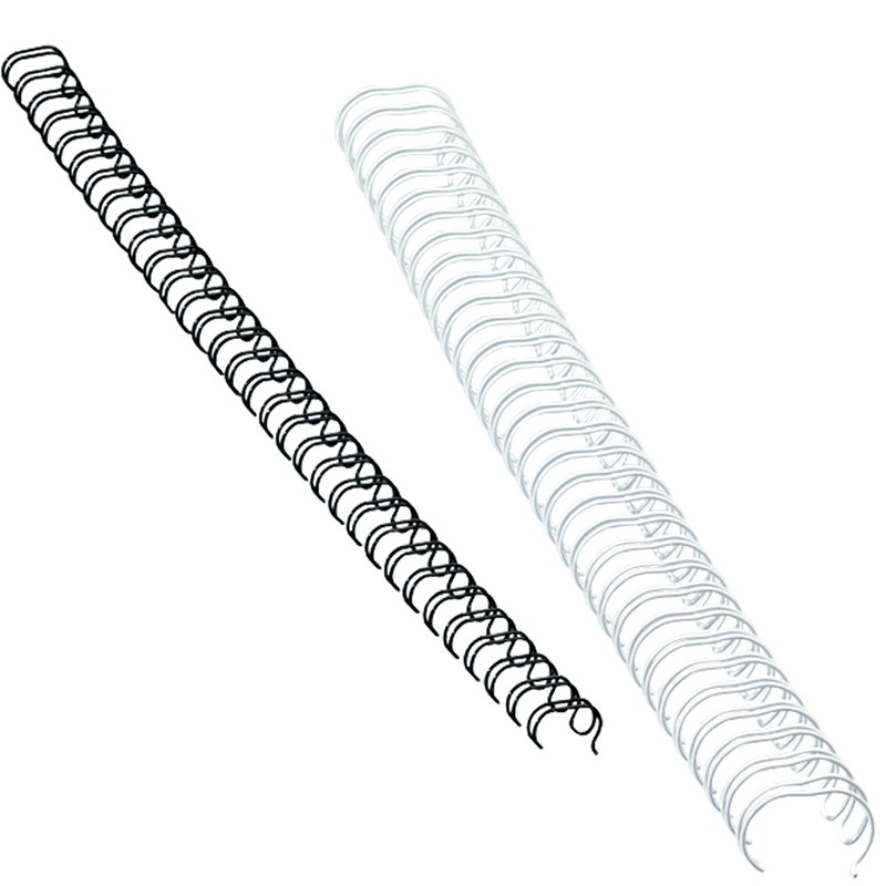 Fellowes A4 8mm Binding Wire - Black (Pack of 100)