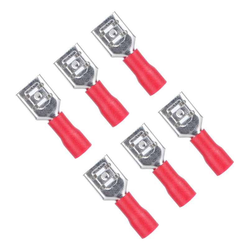 Insulated Spade Wire Connector FDD1.25‑250 Female Sturdy Durable Stable Convenient