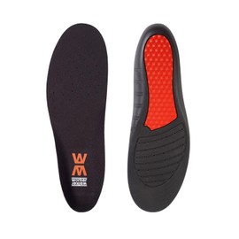 Einlegesohlen "Support Pro" für Arbeitsschuhe, Fußgewölbestützte und Fersenpolsterung, Stoßdämpfende Gel-Einlegesohlen, Schuheinlagen für Arbeitsstiefel, Für Frauen Worker Walker - 36/41 EUR