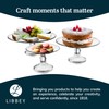 Libbey Selene 3 Tier Serving Stand Set, Elegant, Curvy Style
