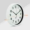 ANSIO Wall Clocks 10 inch/25.4cm For Living Room Modern, Large