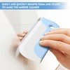 Chaoowr Small Squeegee, Flexible Rubber Car Window Squeegee, Mini Squeegee