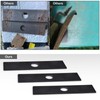 Geosiry 12 Pack Edger Blades 1 Inch Center Hole, Compatible